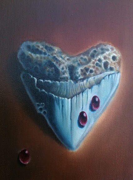 Tattoos - Shark Tooth Painting - 50565